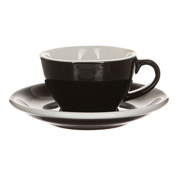 Loveramics Egg 200 мл Кофейная пара черная, фото , изображение 2