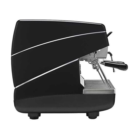 Nuova Simonelli Appia II Compact 2Gr V 220V black+high groups, компактная кофемашина автомат, 2 высокие группы, черная, фото , изображение 3