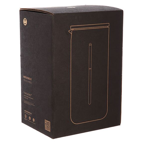 Timemore Small U Френч-пресс 450 мл черный, фото , изображение 4