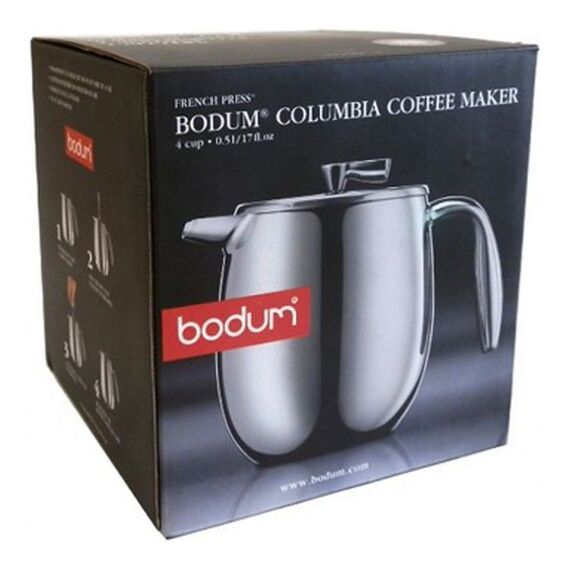 Bodum 11055-16 Columbia Френч-пресс 0.5 л стальной, фото , изображение 12