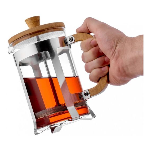 Walmer Bamboo Френч-пресс 800 мл светлое дерево, фото , изображение 2