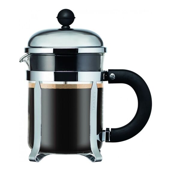 Bodum 11733-16 Chambord Френч-пресс с сантопреновыми ручками 500 мл хром, фото 