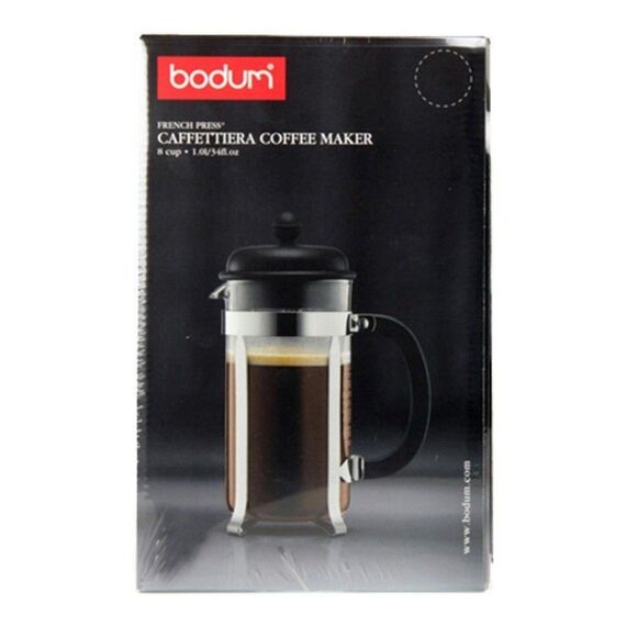 Bodum 1918-01 Caffetiera Френч-пресс 1 л черный, фото , изображение 9