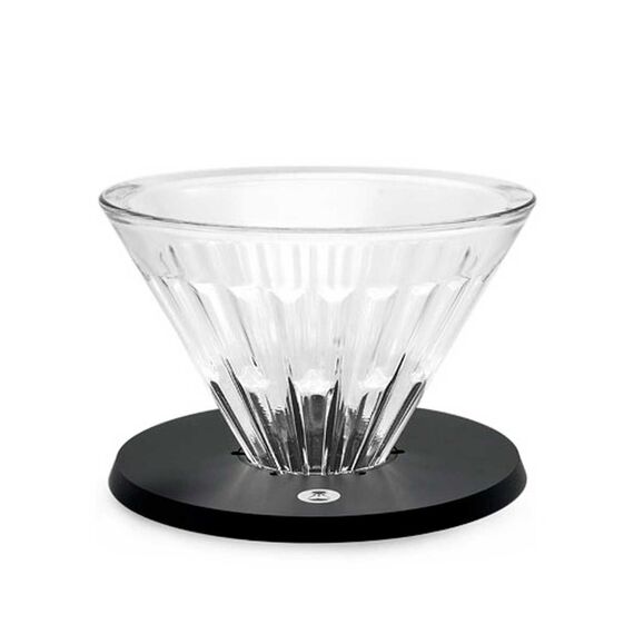 Timemore Crystal Eye 02 воронка из боросиликатного стекла черная, фото 