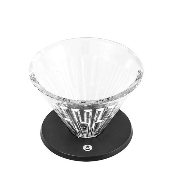 Timemore Crystal Eye 02 воронка из боросиликатного стекла черная, фото , изображение 2 Timemore Crystal Eye 02 воронка из боросиликатного стекла черная, фото , изображение 2