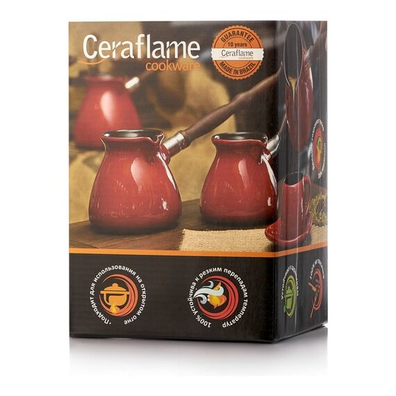 Ceraflame Ibriks D93616 Турка 300 мл красная, фото , изображение 10 Ceraflame Ibriks D93616 Турка 300 мл красная, фото , изображение 10