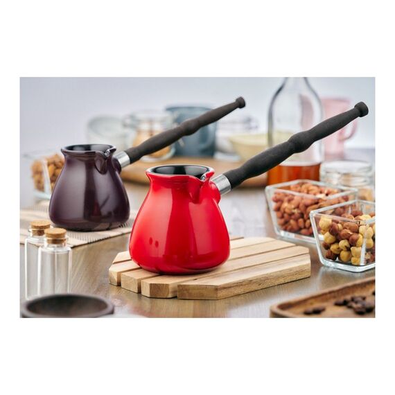 Ceraflame Ibriks D93616 Турка 300 мл красная, фото , изображение 9 Ceraflame Ibriks D93616 Турка 300 мл красная, фото , изображение 9