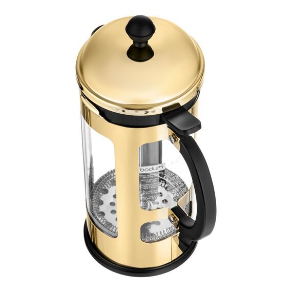 Bodum 11172-17 Chambord Френч-пресс 1 л золото, фото , изображение 3