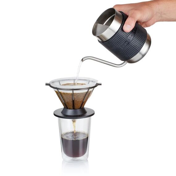 Barista&Co CORRAL Воронка чёрный, фото , изображение 2
