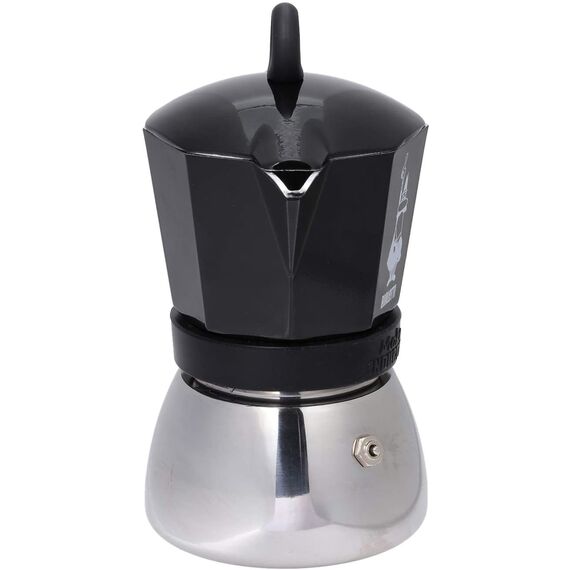 Bialetti 4813 Moka Induction на 6 чашек черная Гейзерная кофеварка, фото , изображение 7