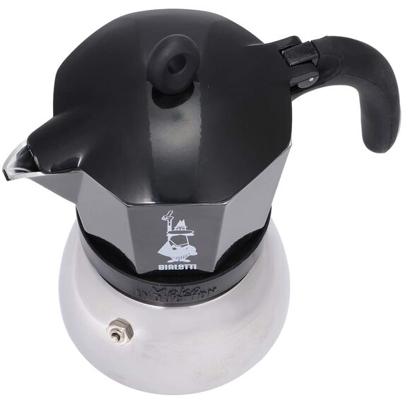 Bialetti 4813 Moka Induction на 6 чашек черная Гейзерная кофеварка, фото , изображение 8