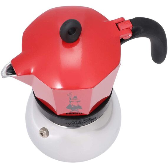 Bialetti 4923 Moka Induction на 6 чашек красный Гейзерная кофеварка, фото , изображение 2