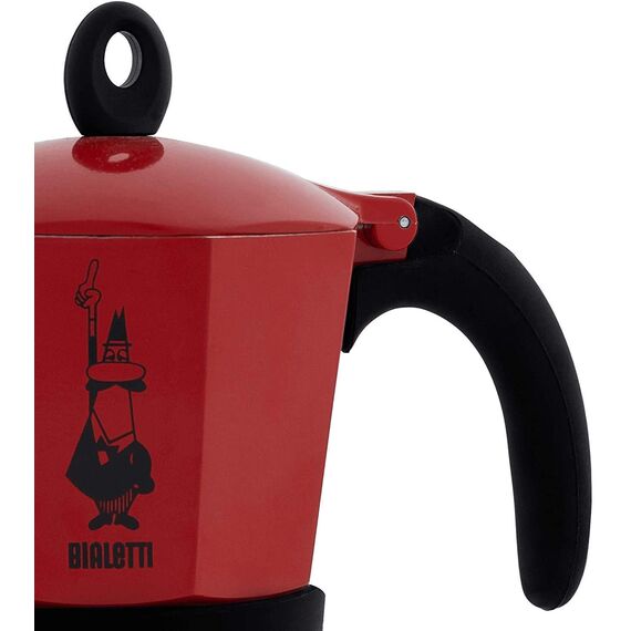 Bialetti 4923 Moka Induction на 6 чашек красный Гейзерная кофеварка, фото , изображение 5