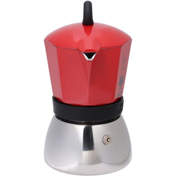 Bialetti 4923 Moka Induction на 6 чашек красный Гейзерная кофеварка, фото , изображение 7