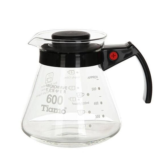 Tiamo HG2305 Кофейник 650 мл чёрный, фото 