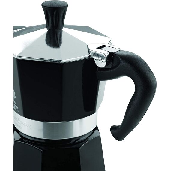 Bialetti 4952 Moka Express на 3 чашки черная Гейзерная кофеварка, фото , изображение 3 Bialetti 4952 Moka Express на 3 чашки черная Гейзерная кофеварка, фото , изображение 3
