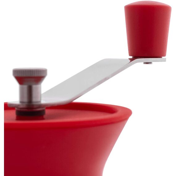 Bialetti Кофемолка ручная красная, фото , изображение 2