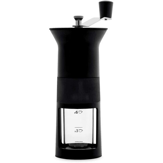 Bialetti Кофемолка ручная чёрная, фото 