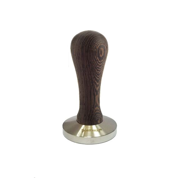 JoeFrex Elegance Flat Темпер 57 мм плоский с ручкой из дуба, фото 