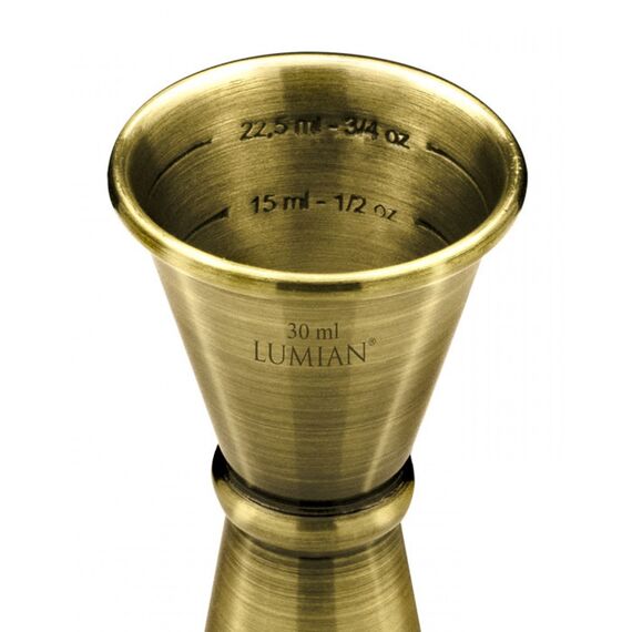 Lumian Japanese Джиггер 30/60 мл бронза, фото , изображение 2