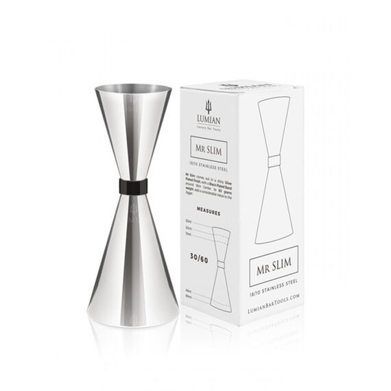 Lumian Mr Slim Джиггер 30/60 мл чёрный рубин, фото 