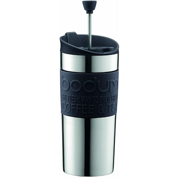 Bodum 11067-01 Travel Press Дорожный френч-пресс 350 мл чёрный, фото 