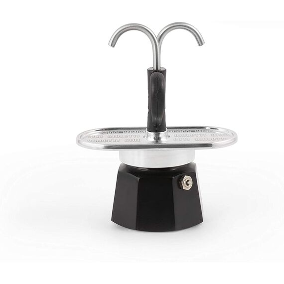 Bialetti Mini Express на 2 чашки Гейзерная кофеварка, фото 
