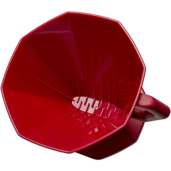 Bialetti 4911 Пластиковый пуровер на 2 чашки красный, фото , изображение 2
