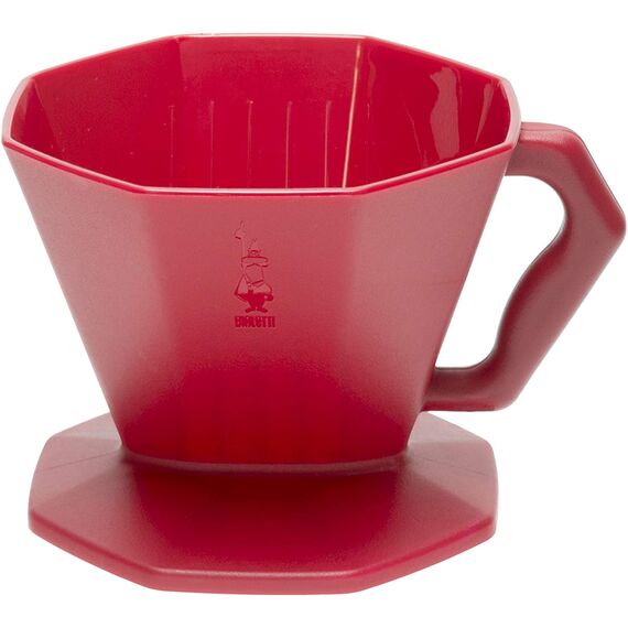 Bialetti 4911 Пластиковый пуровер на 2 чашки красный, фото , изображение 4