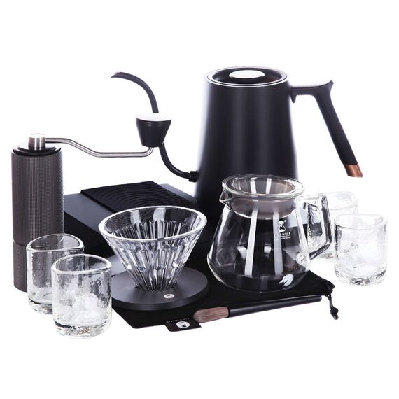 Timemore C2 Coffee Suitcase набор для заваривания кофе черный, фото 