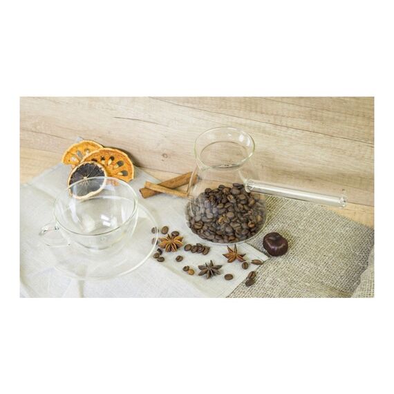 Walmer Classic Турка 650 мл прозрачная, фото , изображение 7