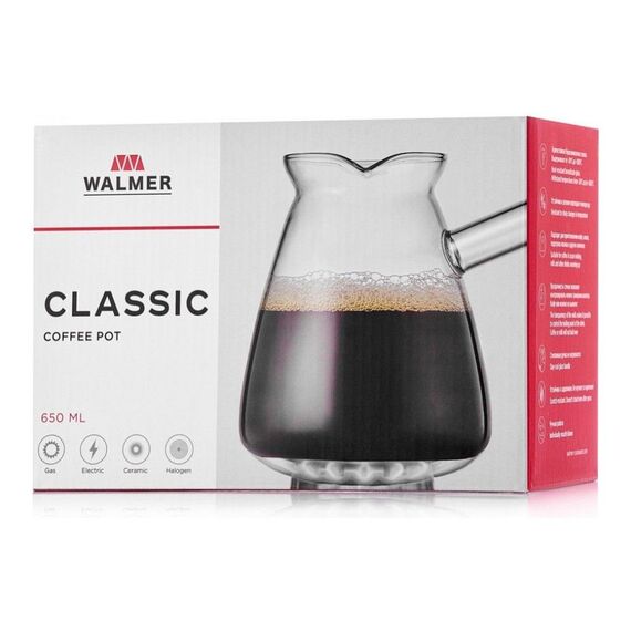 Walmer Classic Турка 650 мл прозрачная, фото , изображение 8