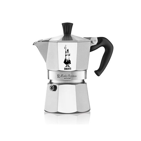 Bialetti 1161 Moka Express на 1 чашку Гейзерная кофеварка, фото 