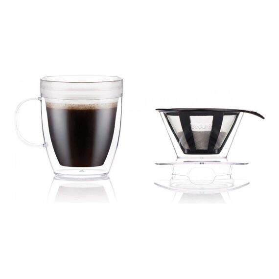 Bodum k11872-10 Пуровер и термокружка с двойными стенками, фото , изображение 4
