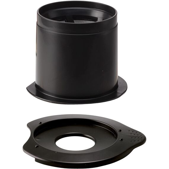 Hario CFOD-1B Cafeor Пуровер V60 01 с металлическим фильтром черный, фото 