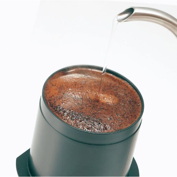Hario CFOD-1B Cafeor Пуровер V60 01 с металлическим фильтром черный, фото , изображение 3