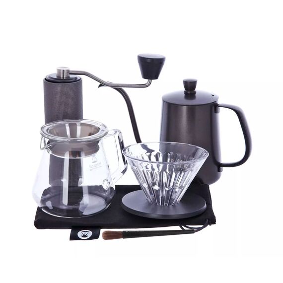 Timemore C2 Pour Over Set Fish 03 набор для заваривания кофе черный, фото 