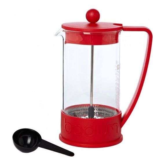 Bodum 10938-294 Brazil Френч-пресс 1 л красный, фото , изображение 2