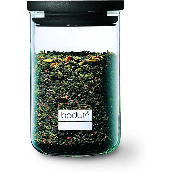 Bodum Yohki Набор банок для хранения 0.6 л 3 шт. чёрные, фото , изображение 2