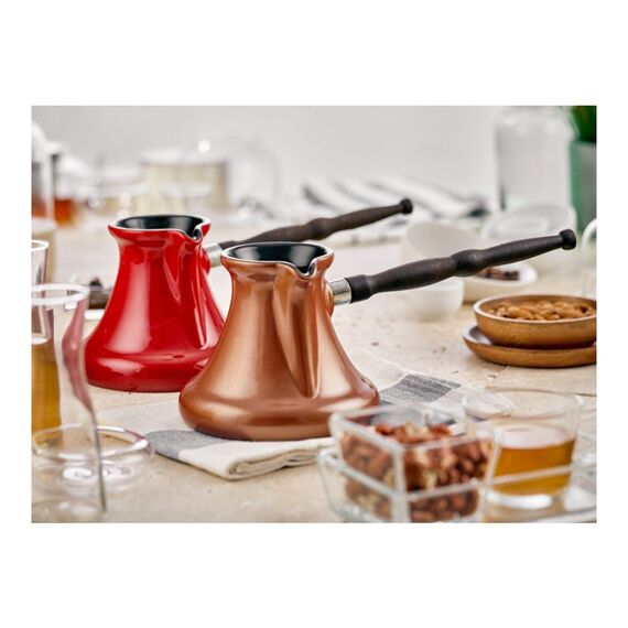 Ceraflame Ibriks Gourmet D9636 Турка 550 мл красная, фото , изображение 6