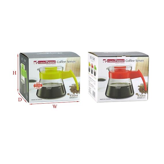 Tiamo HG2210Y Кофейник 450 мл желтый, фото , изображение 4