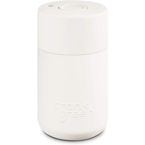 Frank Green Original reusable cup Дорожная кружка 340 мл белая, фото 