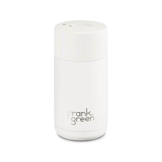 Frank Green Ceramic reusable cup Термокружка 475 мл белая, фото 