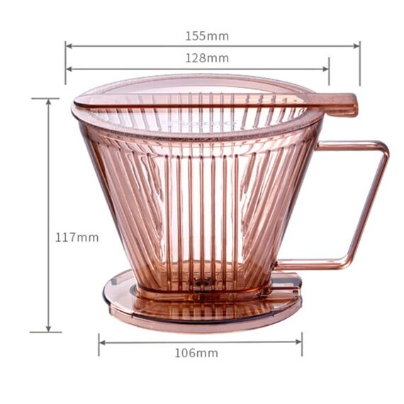 Tiamo HG5569TBR Smart2Coffee Иммерсионный пуровер коричневый, фото , изображение 6 Tiamo HG5569TBR Smart2Coffee Иммерсионный пуровер коричневый, фото , изображение 6
