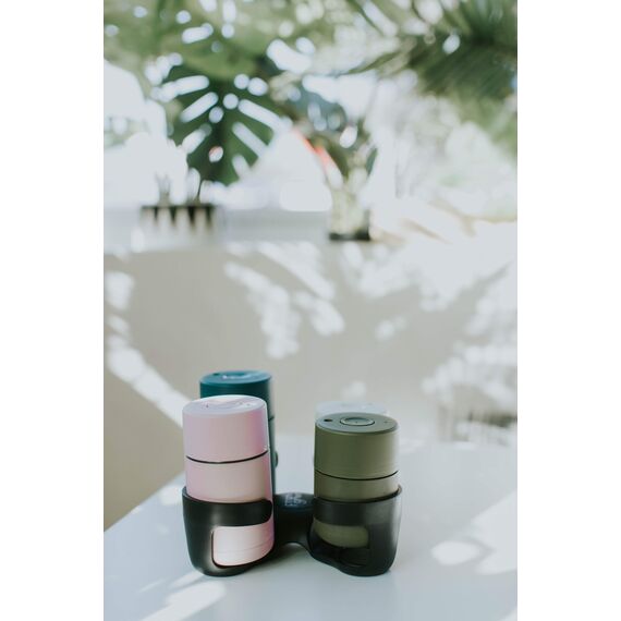 Frank Green Ceramic reusable cup Термокружка 175 мл хаки, фото , изображение 4
