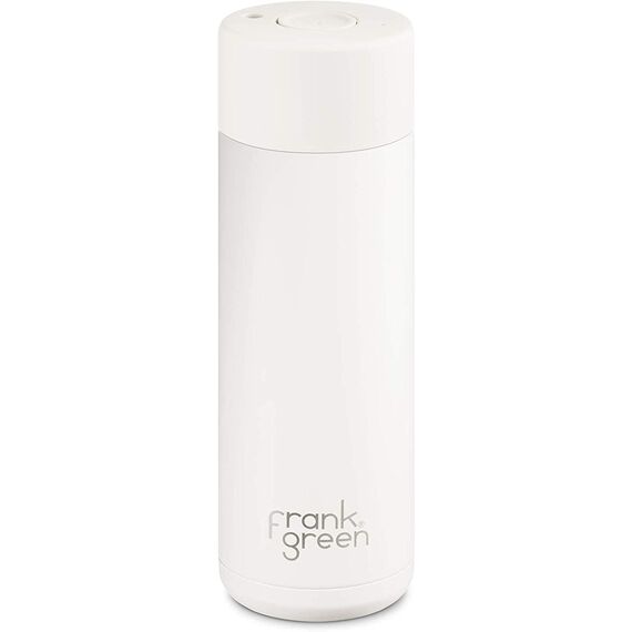 Frank Green Ceramic reusable cup Термокружка 595 мл белая, фото 