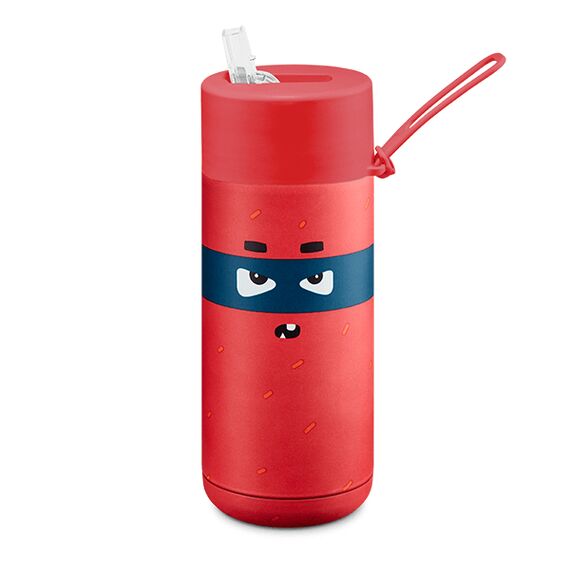 Franksters Frank Green Ceramic reusable cup Термокружка 475 мл красный с рисунком, фото 