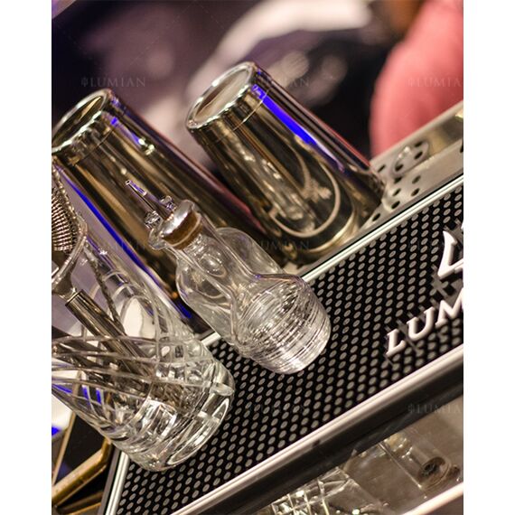 Lumian Kenko Boston Tin & Half Tin Шейкер 530/830 мл серебро, фото , изображение 3