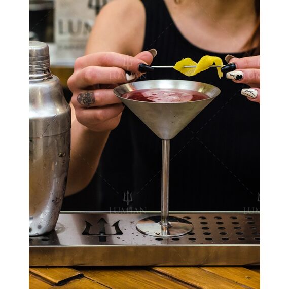 Lumian Kenta Шейкер 500 мл серебро, фото , изображение 4