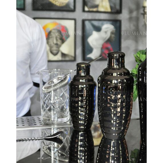 Lumian Bomber Шейкер 500 мл черный, фото , изображение 5